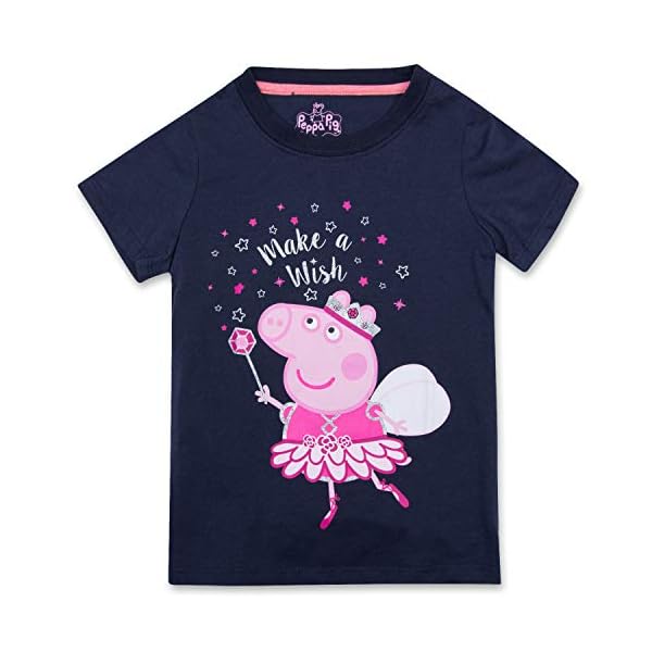 Peppa Pig Toddler Girls Set Hoodie, T-Shirt & Sweatpants, Multicolored, Size 3T - Image 5