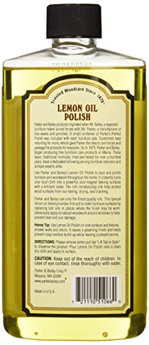 Parker & Bailey Lemon Oil Polish - Image 3