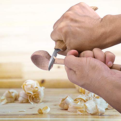 ETEPON Wood Carving Tool Detail Carving Knife for Fine Wood Chip Carving and Small Detail Whittling, Beginners & PROs' First Choice ET006