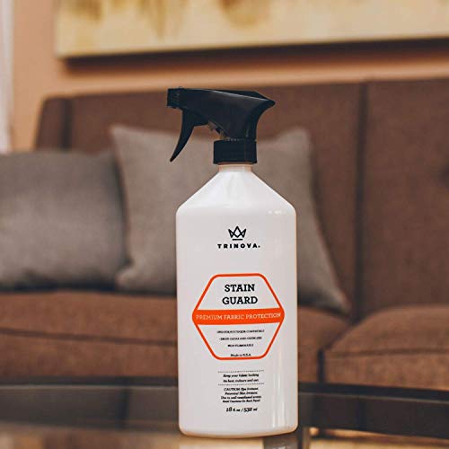 TriNova Fabric Protector Spray and Stain Guard for Upholstery