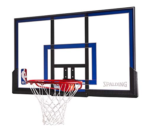 Spalding Wall Mount Basketball Hoop with 50-Inch Acrylic Backboard