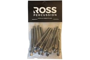 ROSS DRUMHEADS Tension Rods for Drums - ROSS Percussion (1 7/8 inch)