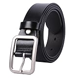 WHIPPY New Arrival Jeans Belt for Women Genuine Leather Belt with Pin Buckle