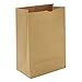 General SK1675 1/6 BBL Paper Grocery Bag, 75lb Kraft, Standard 12 x 7 x 17, (Case of 400 bags)