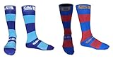 2 Pack Youth Snowboard Ski Socks Great for Snowboarding or Skiing Size Junior Boys Girls Kids Weekend 2 Pairs Knee-High Performance Lite (BFS 125, Youth)