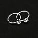 Dmeiling Small Flower Crystal Nose Ring Hoop-Sparkly Crystal Nose Ring Sparkly Jewelry Accessories