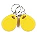10Pieces 13.56MHz MIFARE Classic 1K RFID ABS Key Fob ISO14443A – Color Yellow