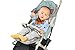 Agibaby Deluxe 3D Air Mesh Cool Seat Pad/Cushion/Liner for Stroller and Car Seat with Cotton Cover (Whales Star World) - Hand Made