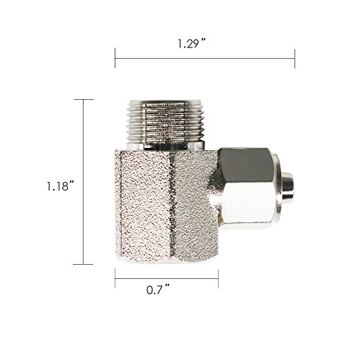 9/16" Brass Chrome 3-Way T-adapter Valve Diverter for BLENDX Bath Toilet Bidet Sprayer