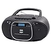 Trevi CMP 576 DAB draagbare stereo-stereo-ontvanger met digitale DAB/DAB+/FM-ontvanger met RDS, MP3, CD, USB, AUX-IN…
