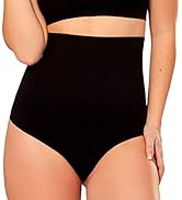 Shapermint High Waist Shapewear Thong, Shapewear for Women, Tummy Control and Compression Thong