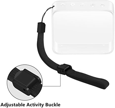 Gszfsm001 TPU Protective Skin Case Cover with Hand Strap for JBL GO 2 Bluetooth Speaker