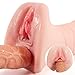 Male Masturbator Pocket Pussy Stocker, Fondlove Realistic Vaginal and Anal Canal Strocker with Lifelike Channel, Blow Job Sex Toy for Men Masturbation (6.9″)thumb 2