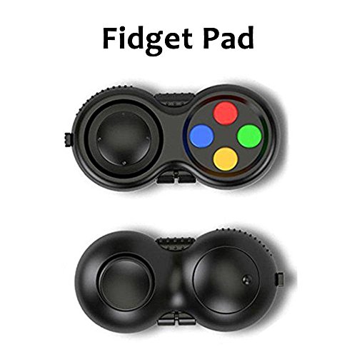 Fidget Toy Dice Anti Anxiety Depression Cube Relief Stress Hand Shank Pad Fitness Exercise for Children Teen Adults, Cool Creative Gift,Colorful