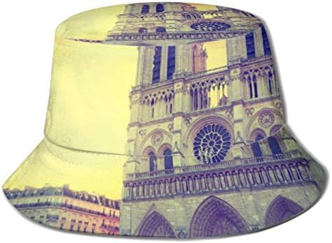 Paris France Bucket Sun Hat 