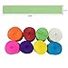 82ft Streamer Paper Decorations Assorted Colors Crepe Paper for Birthday Party Wedding Holiday Christmas Decoration, 8 Rolls