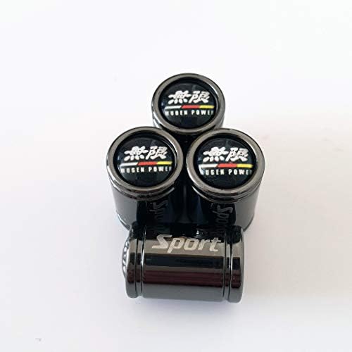 HONDA MUGEN POWER Sport Premium Titanium Deluxe Alloy Valve Dust Caps universal fitting