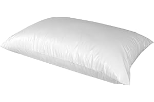 ICRPSTU Waterproof Pillow Protector Polyester Fiber White Comfortable 16.9x28.7in Pillow Covers for Sleeping