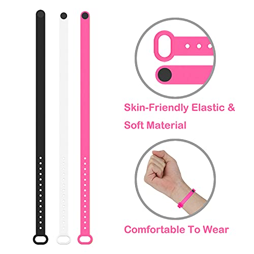 AGGDSH(3 Pack) Silicone Band for Bond Touch Bracelet ，band bands