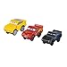 Disney KIDKRAFT Pixar Cars 3 Piston Cup 3pk Wooden Cars with Lightning McQueen, Cruz Ramirez, Jackson Storm