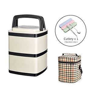Fiambrera térmica de múltiples Capas Horno de microondas portátil ...