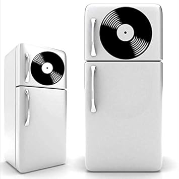 Hyllbb Nevera Calcomanía De Vinilo Pegatina Disco De Vinilo Cd ...