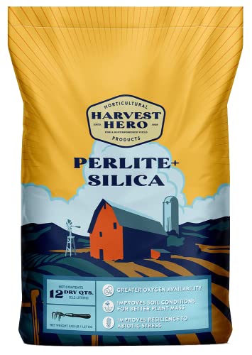 EasyGo Product Harvest Hero Perlite w/Silica for Potting Soil Mix, Root Cutting…
