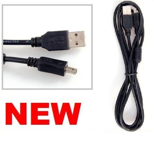 USB Cable for Fuji FinePix, Black, 6 feet