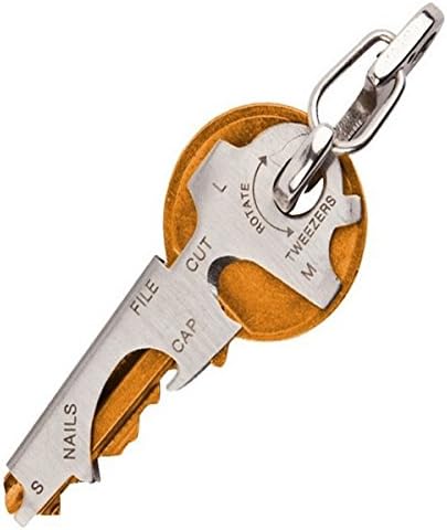 EDC 8 in 1 Bottle Opener Keychain Gadget Multi-function Key Clip