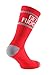Samson Hosiery ® Novelty Get F*cked Dope Socks Red Cotton Unisex