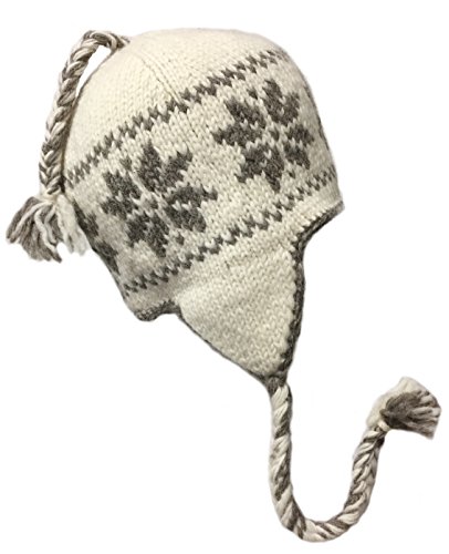 Nepal Hand Knit Sherpa Hat with Ear 