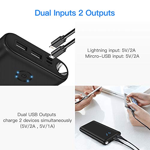 Power Bank Portable Charger 26800mAh Battery Pack Cell Charger with
