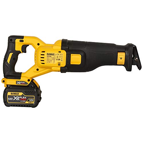DeWALT Akku-Saebelsaege, 54 V, XR Flexvoltinklusivive 2 x 52 Akkus, 1 x Ladegerät, 1 Stück, DCS388T2-QW – Bild 4
