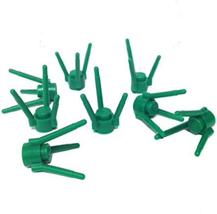 Lego Parts: Plant Flower/Grass Stems (Service Pack #3741 - 8 Green)