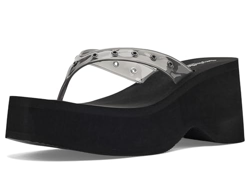 Seychelles Women's High Tide Black Leather 8 M