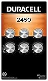 Duracell 2450 3V Lithium Battery, 6 Count