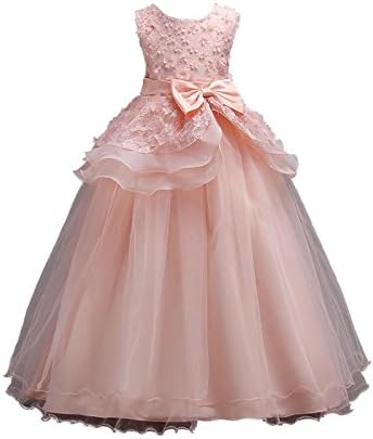 Moda Fina Girls' Maxi Dress.