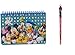 Disney Mickey Mouse and Friends Spiral Autograph Book - Teal by Goofy Mickey Donald