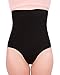 Women's Hi-waist Seamless Firm Control Tummy Slimming Shapewear Panties (X-Large, Black)