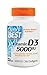 Doctor's Best Vitamin D3 5000 IU Softgels, 360 Count