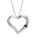 diamond white gold pendant