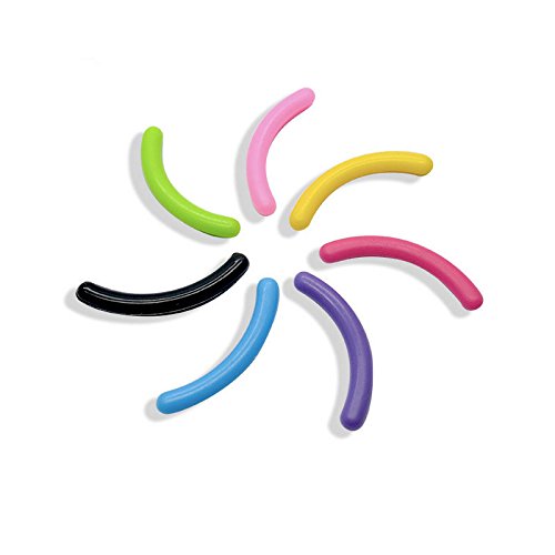 Leline's Eyelash Curler Refill Pads, 12pcs Rubber Replacement Pads for Standard Eyelash Curler