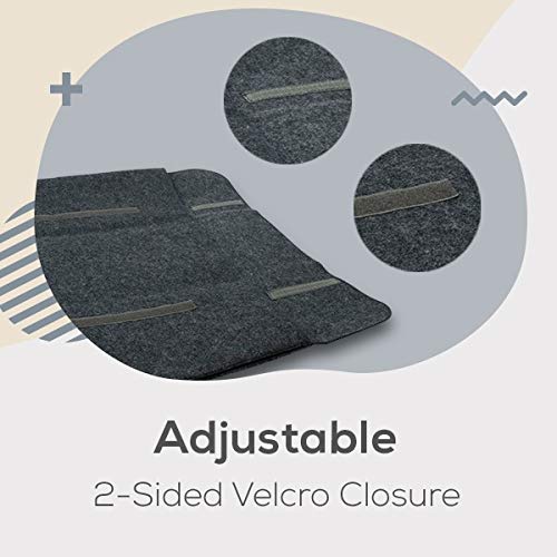 Dining Table Leaf Storage Bag Ultra Soft and Thick Premium Quality Felt