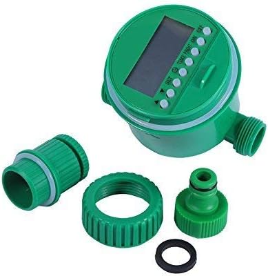 Amazon 自動散水タイマー 電池式 節水 灌漑 水やり 芝生 鉢植え 畑用 ガーデニング 緑 散水タイマー