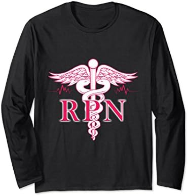 Unisex Caduceus Shirt | Long sleeves RPN XL: Black