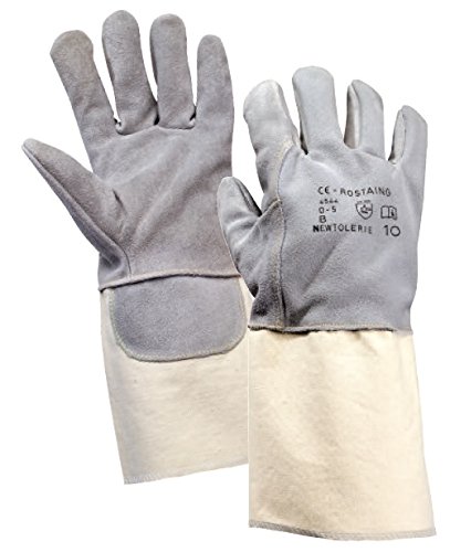 Rostaing New Tolerie Heavy Duty Cut Resistant Level 5 Gloves with Dyneema Lining and Premium Leather All Sizes M L XL XXL