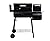 Outdoor BBQ Grill Charcoal Barbecue Pit Patio Backyard Meat Cooker Smoker US