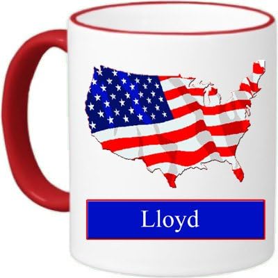 USA Flag Ceramic Custom Mug