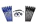 Friction Erasable Pens - Value Pack of 6 Black & 6 Blue Pens with Ultra Fine 0.38mm Point - 12 Erasable Gel Pens - Best for Smooth Writing & Easy Correction - Back to School Supplies - by Hieno