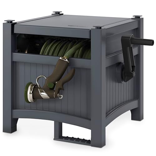 Suncast Garden Hose Reel Hideaway